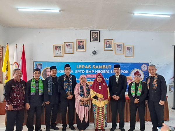 Kegiatan Lepas Sambut Kepala UPTD SMP Negeri 14 Depok Periode 2024