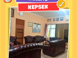 Ruang Kepala Sekolah SMPN 14 Depok