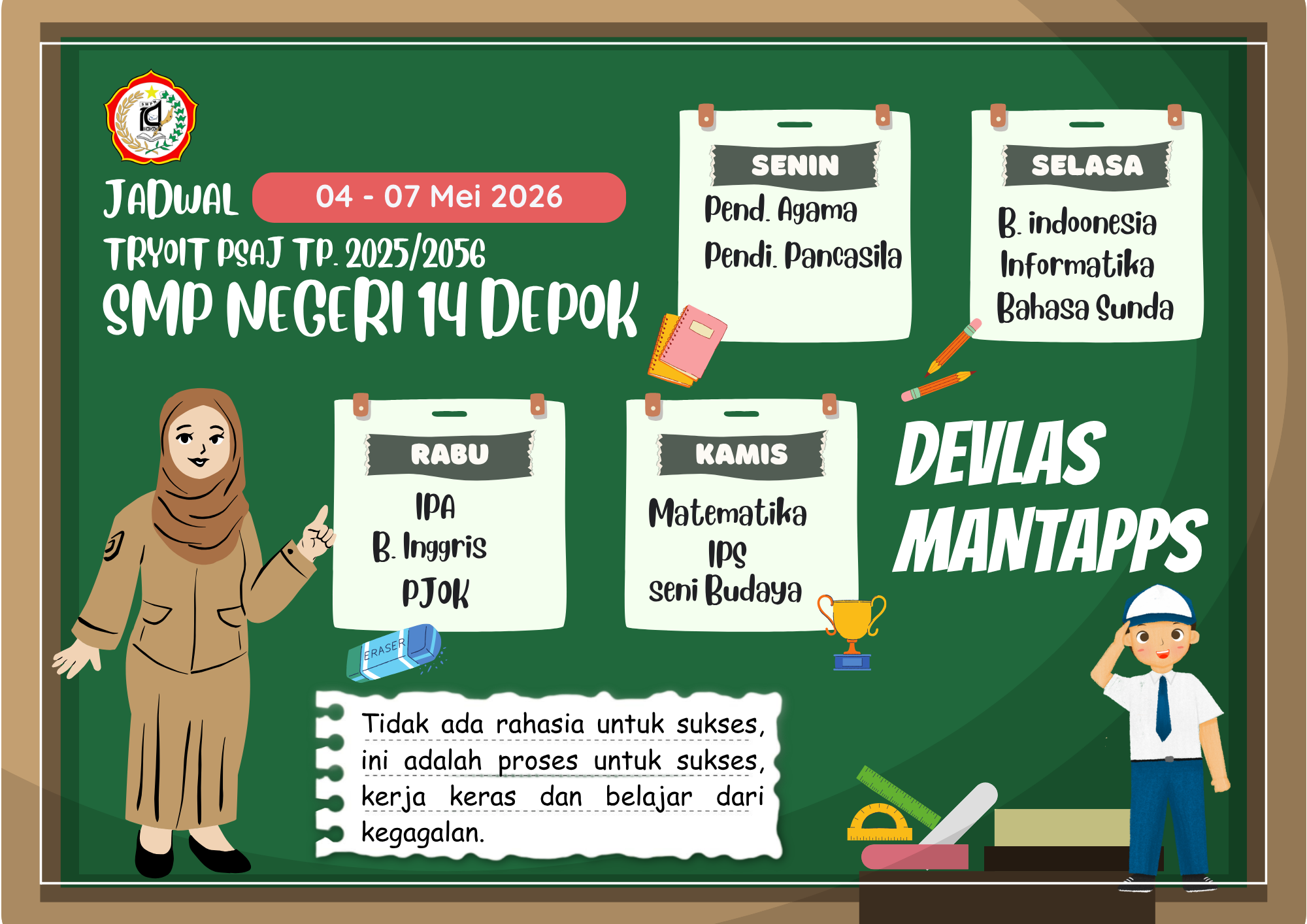 jadwal Try Out PSAJ 2026