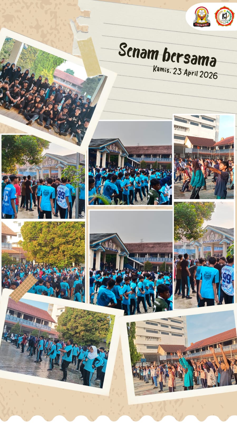 senam sehat smpn 14 depok