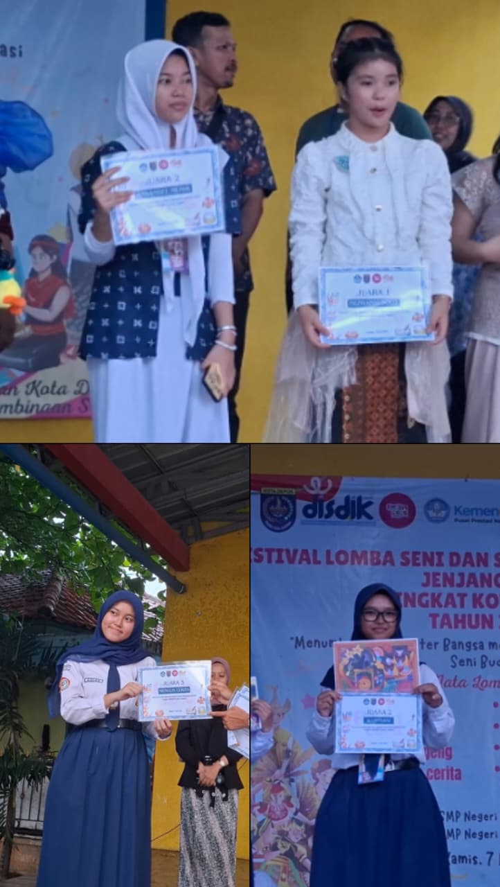 SMPN 14 Depok Borong Prestasi di Ajang FLS3N 2026 Tingkat Kota Depok